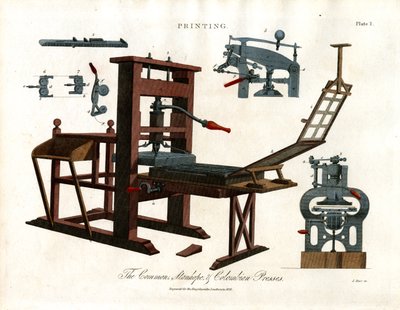 The Common Handicraft & Columbian Presses by John Pass