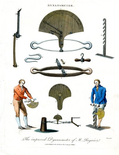 The Improved Dynamometer of M. Regnier by John Pass