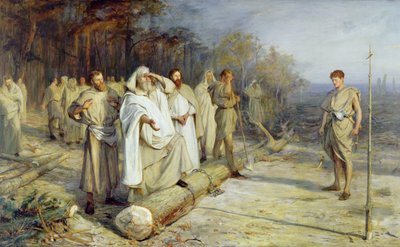 Fixing the Site of an Early Christian Altar by John Pettie