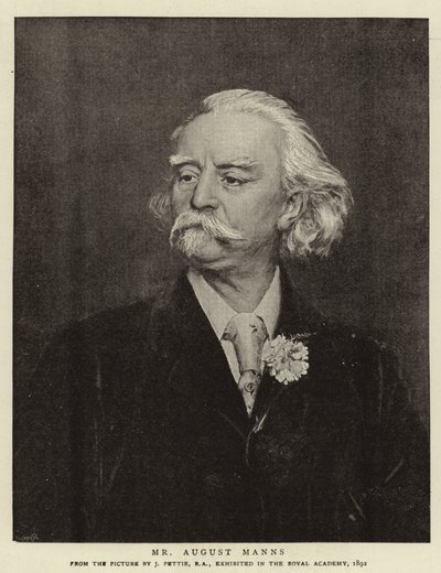 Mr. August Manns by John Pettie