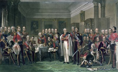 Peninsular Heroes at the United Services Club by John Prescott Knight