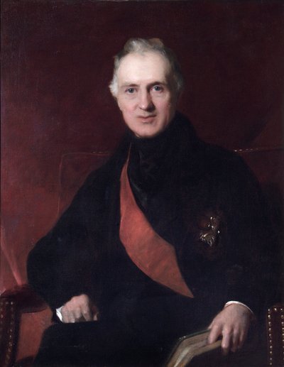 Portrait of General Sir George Murray, British Soldier by John Prescott Knight