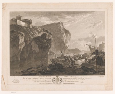 View of Europa Point, Gibraltar by John Pye (I)