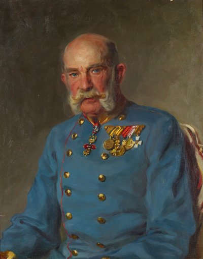 Emperor Franz Joseph I in the Service Uniform of an Austrian Field Marshal by John Quincy Adams