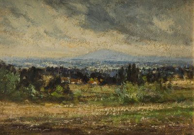 A Scene in Surrey, 1930 by John Rabone Harvey