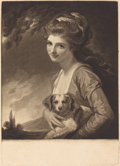 Lady Hamilton as Nature, published 1784 by John Raphael Smith