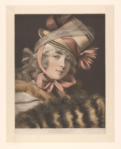 Portrait of an Actress, Possibly Louise-Rosalie Lefebvre by John Raphael Smith