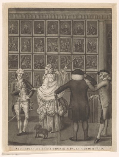 Spectators at a Print-Shop in St. Paul