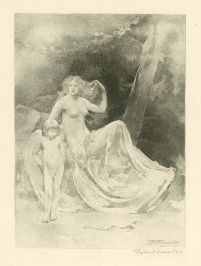 Illustration for the poems of Catullus by John Reinhard Weguelin