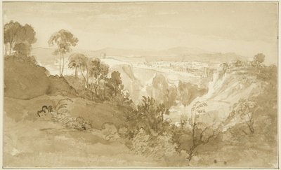 Clifton from Leigh Woods by John Reverend Eden