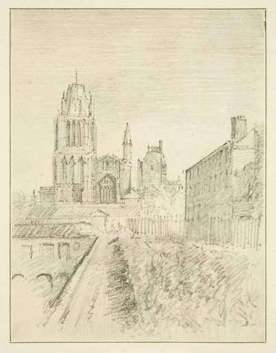 Redcliffe Church and Part of Alfred Wharf by John Reverend Eden