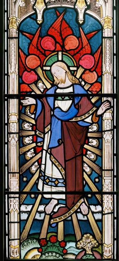 Christ and Seraphim (from The Wise and Foolish Virgins) by John Richard Clayton