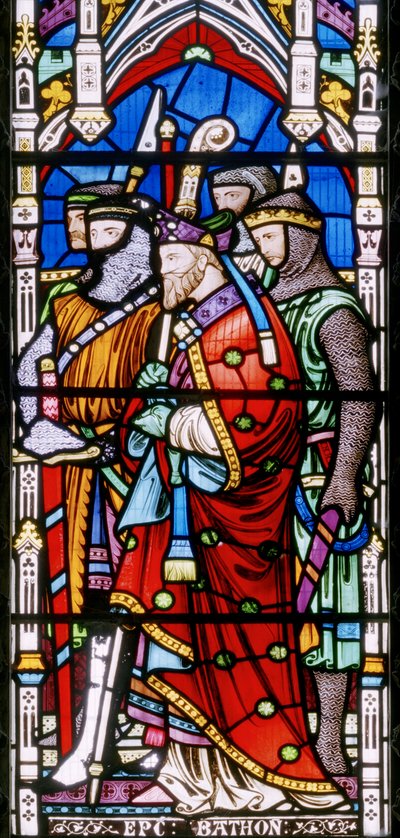 Detail from The Coronation of Henry III by John Richard Clayton