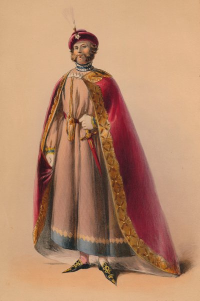 Guest in Costume for Queen Victoria