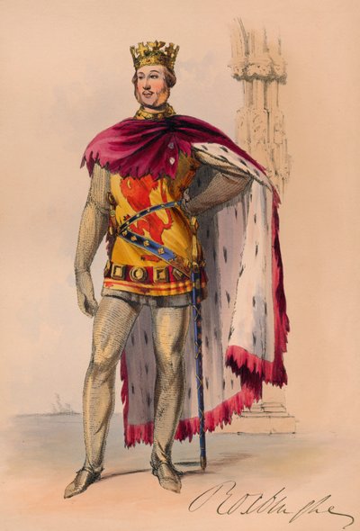 James Innes-Ker in Plantagenet costume for Queen Victoria