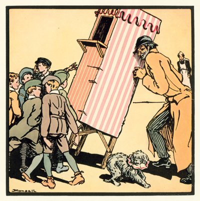 Kensington Rhymes: The Punch and Judy Show by John Robert (after) Monsell