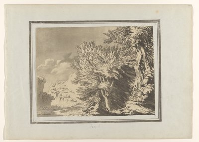 Beech (Delineations of the General Character, Ramifications and Foliage of Forest Trees) by John Robert Cozens