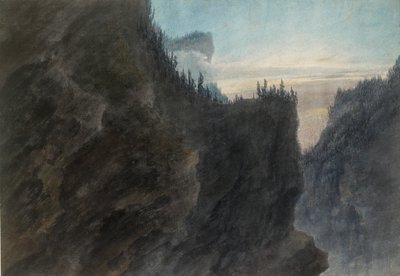 Entrance to the Valley of the Grande Chartreuse in Dauphine, c. 1770-1790 by John Robert Cozens