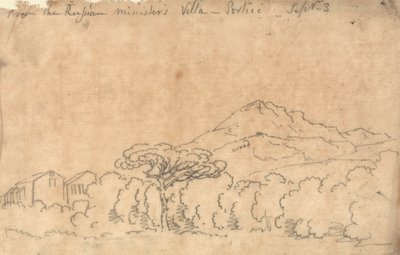 From the Palace at Portici, September 7 by John Robert Cozens