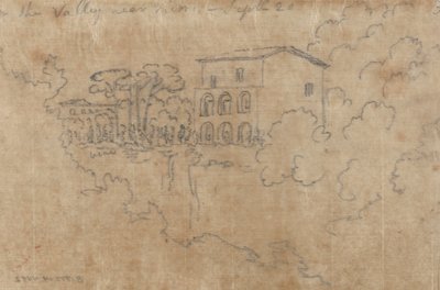 In the Valley near Vietri, 20 September by John Robert Cozens