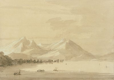 Lake Como by John Robert Cozens