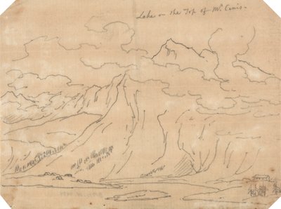 Lake on the Top of Mont Cenis by John Robert Cozens