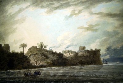 On the Coast of Posillipo, near the Point, from Montechiaro by John Robert Cozens