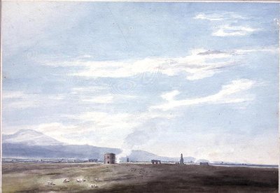 Sepulchral Remains in the Campagna near Rome by John Robert Cozens