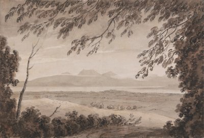 The Lake of Geneva from the Canton of Berne by John Robert Cozens