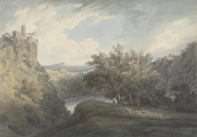 The Lake of Nemi, c.1783-85 by John Robert Cozens