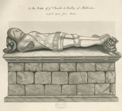 Audley Monuments - Audley Knight by John Robert Fernyhough