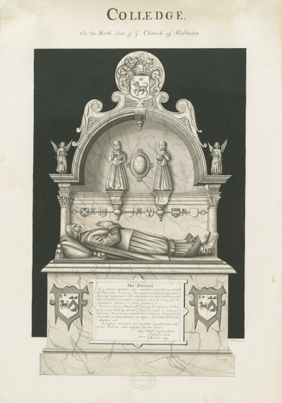 Colwich - Tomb of Robert Wolseley by John Robert Fernyhough