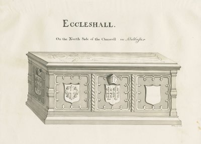 Eccleshall - Tomb of Bishop Sampson by John Robert Fernyhough
