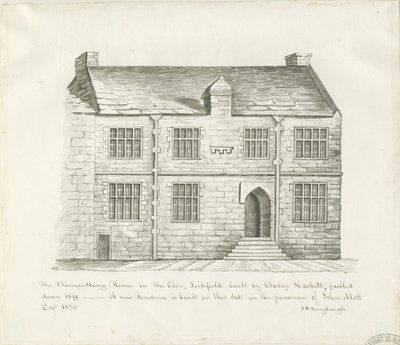 Lichfield - Banquetting Room in The Close by John Robert Fernyhough