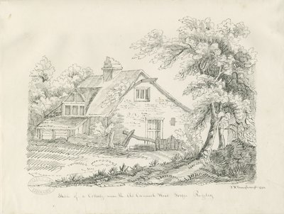 Rugeley - Cottage near Old Cannock Wood Forges by John Robert Fernyhough