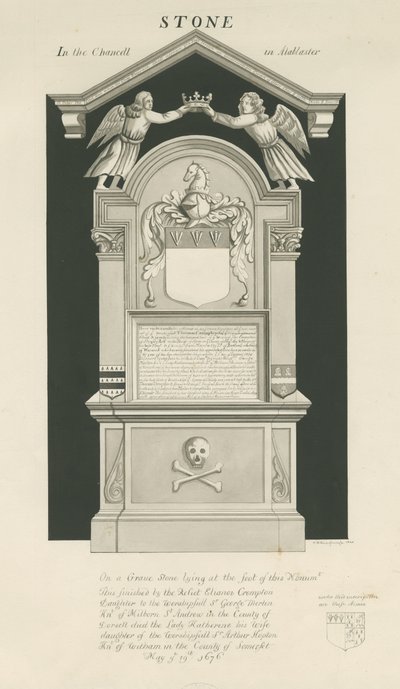 Stone - Tomb of Thomas Crompton by John Robert Fernyhough