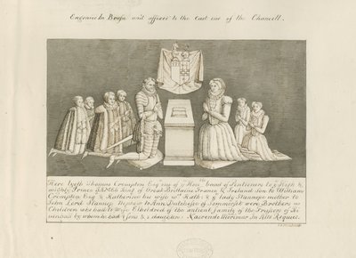 Stone Church - Brass of Thomas Crompton by John Robert Fernyhough