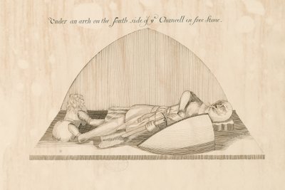 Swynnerton Church - Effigy by John Robert Fernyhough