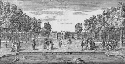 Kensington Palace in Georgian Times by John Rocque