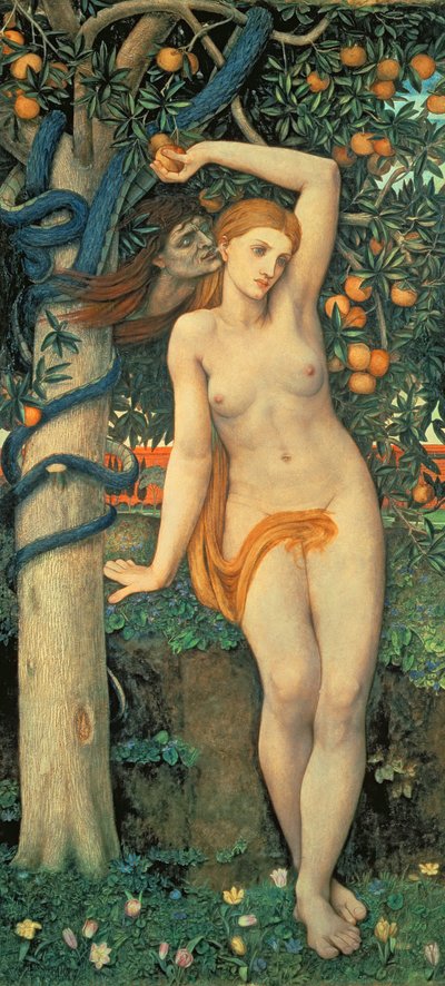 Eve Tempted, c.1877 by John Roddam Spencer Stanhope