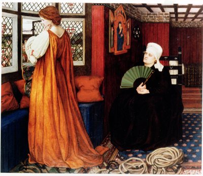 Juliet and Her Nurse by John Roddam Spencer Stanhope
