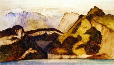 Lake Scene by John Roddam Spencer Stanhope