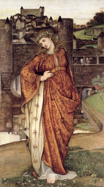 Our Lady of the Watergate, 1829 by John Roddam Spencer Stanhope