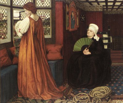 Juliet and her Nurse by John Roddam Spencer Stanhope