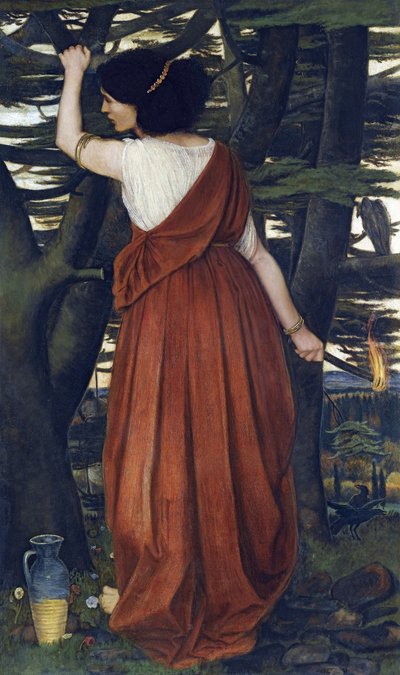 Rizpah, the Daughter of Aiah by John Roddam Spencer Stanhope