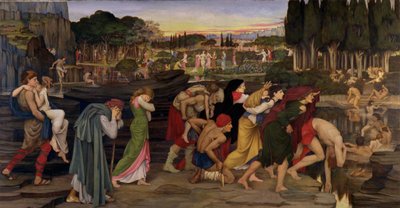 The Waters of Lethe by the Plains of Elysium by John Roddam Spencer Stanhope