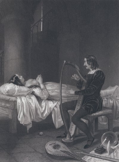 The musician of Malamocco by John Rogers (after) Herbert