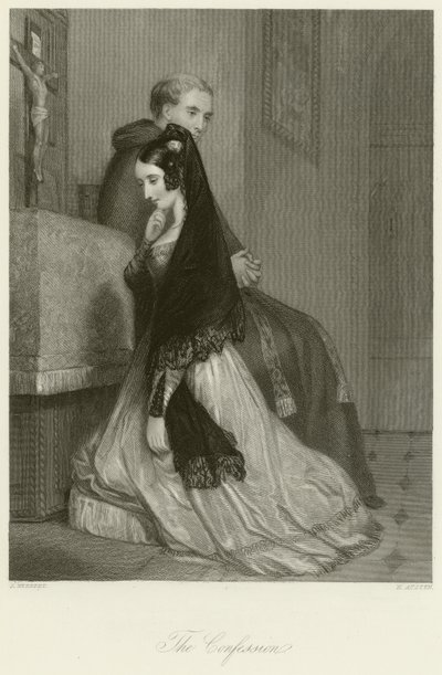 The Confession by John Rogers Herbert