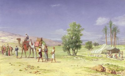 The Madian Merchants Taking Joseph from his Brethren by John Rogers Herbert