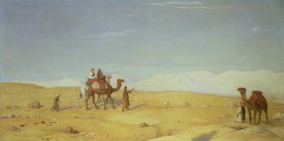 The Valley of Moses, in the Sinai Desert, 1866 by John Rogers Herbert